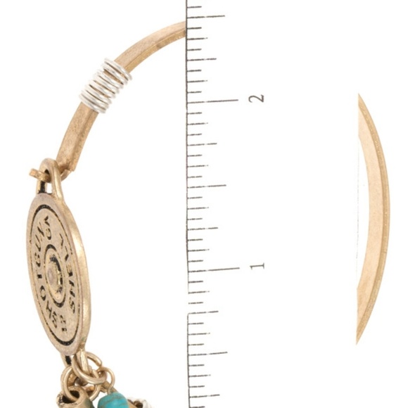 🟠3/$25 Shotgun Shell etched bangle bracelet - Picture 3 of 5